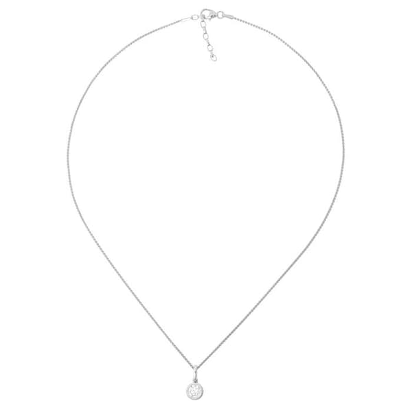 ORPHELIA-Vit 925 Sterling Silver Damhänge-ZH-7011
