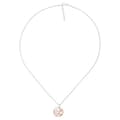 Miniatyrbild 2 av 4: ORPHELIA-925 Sterling Silver Damhänge Halsband Silver-rosegold-ZH-7085-1