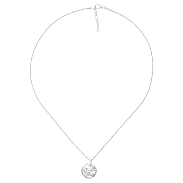 ORPHELIA-Hänge Halsband för kvinnor i 925 Sterling Silver Silver-ZH-7085