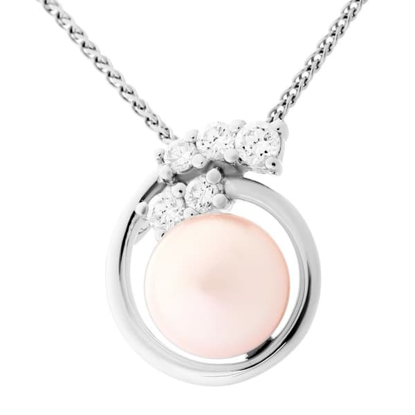 ORPHELIA-925 Sterling Silver Halsband för kvinnor -ZH-7117