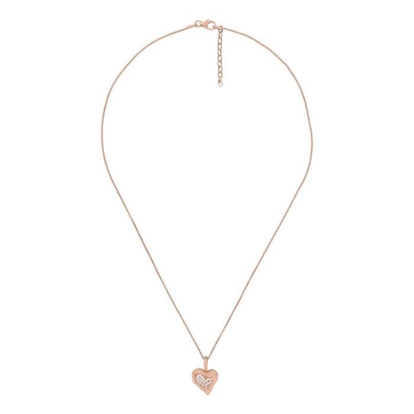 ORPHELIA-Hänge Halsband för kvinnor i 925 Sterling Silver Rosegold-ZH-7082-1