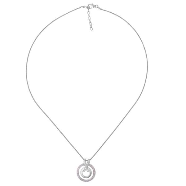 ORPHELIA-Hänge Halsband för kvinnor i 925 Sterling Silver Silver-ZH-7095