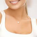 Miniatyrbild 2 av 4: Halsband - Perlinea - AAA+ Freshwater Cultured Pearl - 9-10 mm - Naturrosa - Vitguld