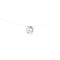 Miniatyrbild 1 av 3: Solitaire Halsband - LOVA LOLA VAN DER KEEN - 925 Sterling Silver - Cubic Zirconia - Justerbar längd 30-42 cm