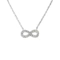 Miniatyrbild 1 av 3: Infinity Halsband - LOVA LOLA VAN DER KEEN - 925 Sterling Silver - Cubic Zirconia - Justerbar längd 38-43 cm