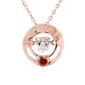 Miniatyrbild 1 av 3: Halsband - LOVA LOLA VAN DER KEEN - LOVE - Red Ruby - White Diamond - 925 Silver