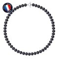 Miniatyrbild 1 av 4: Halsband - Perlinea - AAA+ Freshwater Cultured Pearl - 9-10 mm - 925 Silver Spänne - Dam