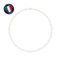 Miniatyrbild 1 av 4: Halsband - Perlinea - AAA+ Freshwater Cultured Pearl - 925 Silver - 42 cm - Dam