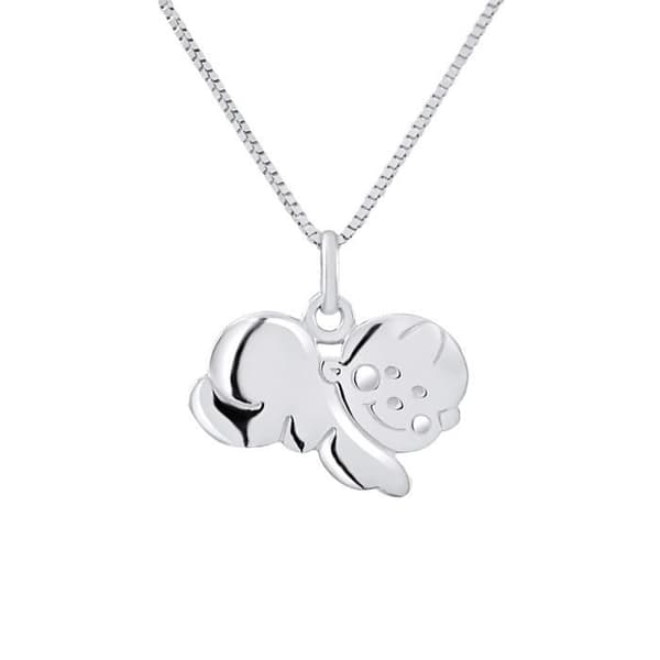 Barnhänge - LÉA &amp; ARTHUR - BABY ANGEL - 925 silver - Rhodiumpläterad - Blandat