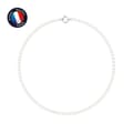 Miniatyrbild 1 av 4: Halsband - Perlinea - AAA+ Freshwater Cultured Pearl - 925 Silver - 42 cm - Dam