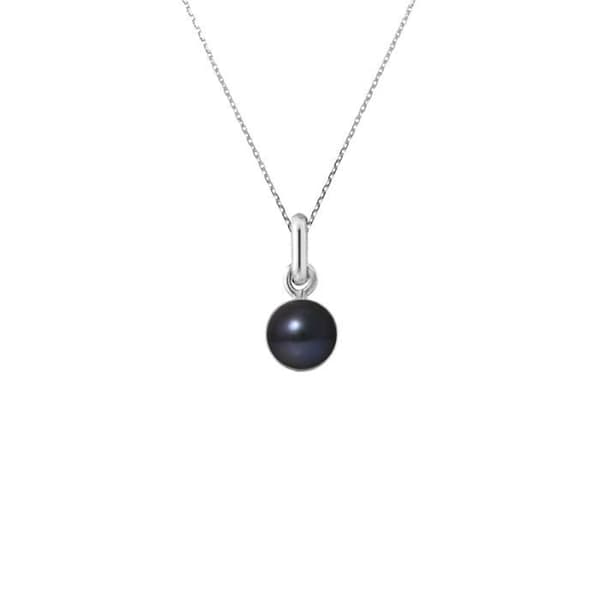 Halsband - PERLINEA - AAA+ Freshwater Cultured Pearl - 6-7 mm - 925 Silver - Dam