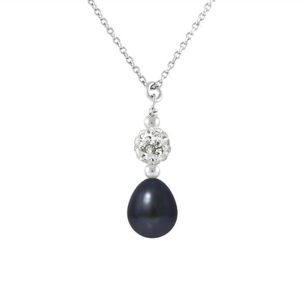 Halsband - Perlinea - AAA+ Freshwater Cultured Pearl - 8-9 mm - 925 Silver - Dam