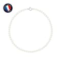 Miniatyrbild 1 av 4: Halsband - Perlinea - AAA+ Freshwater Cultured Pearl - 925 Silver - 42 cm - Dam