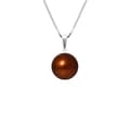 Miniatyrbild 1 av 4: Halsband - Perlinea - AAA+ Freshwater Cultured Pearl - Choklad - 925 Silver - 42 cm