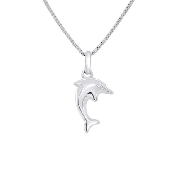 Barnhänge - LÉA &amp; ARTHUR - Delfin - 925 silver - Rhodiumpläterad - Blandat