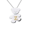 Miniatyrbild 1 av 2: Pendentiv - LÉA &amp; ARTHUR - BÄR - Silver 925 - Guldpläterad - Unisex Barn