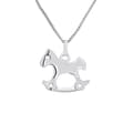 Miniatyrbild 1 av 2: Pendentif Barn - LÉA &amp; ARTHUR - Gungställning - Silver 925 - Unisex - Allergivänlig