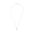 Miniatyrbild 3 av 4: Halsband - Silver - Casey - Zirkoniumoxid - 42 cm - Kvinna