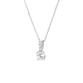 Miniatyrbild 1 av 4: Halsband - Silver - Casey - Zirkoniumoxid - 42 cm - Kvinna
