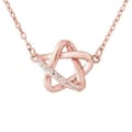 Miniatyrbild 1 av 3: Halsband - LOVA LOLA VAN DER KEEN - Stjärna - 925 Sterling Silver - Cubic Zirconia - Rose Gold