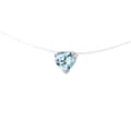 Miniatyrbild 1 av 4: Hänge - LOVA LOLA VAN DER KEEN - Blå Cubic Zirconia - 925 Sterling Silver - Längd 42 cm