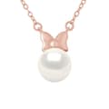 Miniatyrbild 1 av 3: LOVA LOLA VAN DER KEEN - My Pearl Halsband - Vita pärlor - 925 Sterling Silver Rose Gold Color - Damsmycken