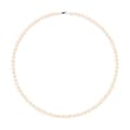 Miniatyrbild 1 av 4: Halsband - Perlinea - AAA+ Freshwater Cultured Pearl - Rund 5-6 mm - Naturrosa - 925 Silver