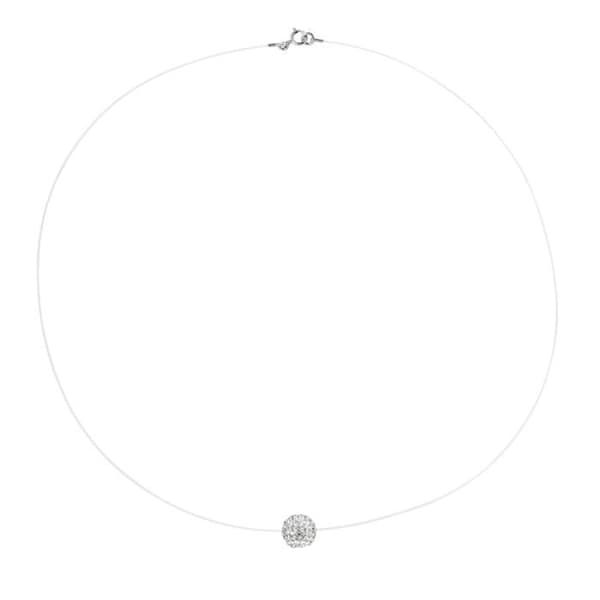 Halsband - LOVA LOLA VAN DER KEEN - 10 mm - 925 Sterling Silver - Äkta Kristall - Dam