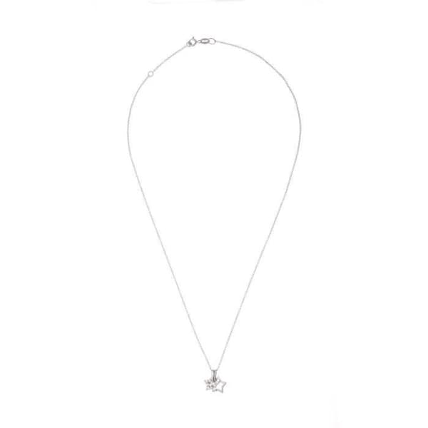 Halsband - LOVA - LOLA VAN DER KEEN - 925 Sterling Silver - Cubic Zirconia - 42 cm