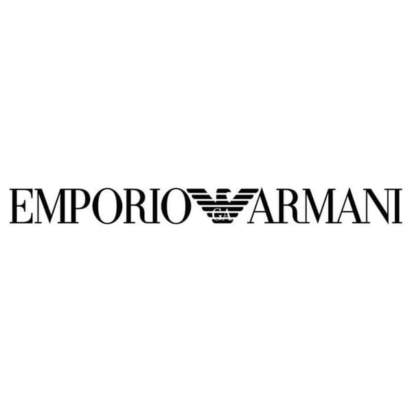 Halsband - Emporio Armani - SIGNATUR - Rosé rostfritt stål - 43 cm - Zirconia