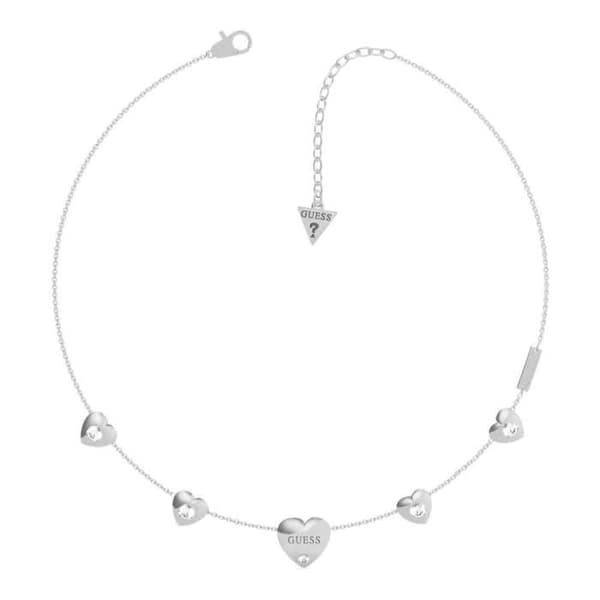 Halsband - Guess - UBN70028 - Rostfritt stål - Silver - Hänge med stenar