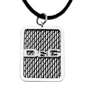 Halsband - Dolce Gabbana - DJ0452 - Stål - Silver - Herr