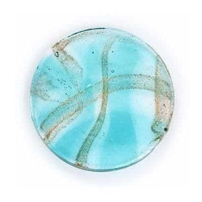 Médaillon Kvinna - Viceroy - VMC0021-03 - Stål - Murano Glas - Blå