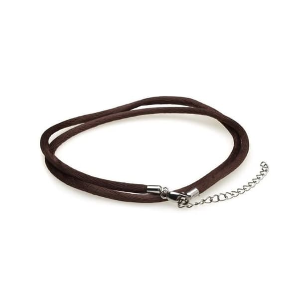 Collier - Thomas Sabo - X0014-089-2 - Silver - Brown - Dam