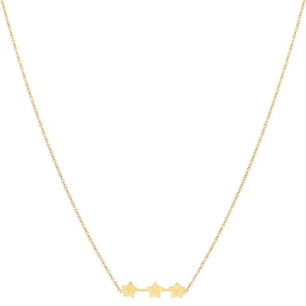 Collier - MR WONDERFUL - JOYAS SPARKLING WJ20101 - Rostfritt stål - Guld - Kvinna