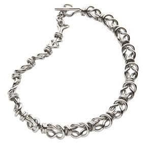 Damhalsband - D&amp;G - JEWELS SPIRAL DJ0892 - Rostfritt stål - Silver - Vuxen