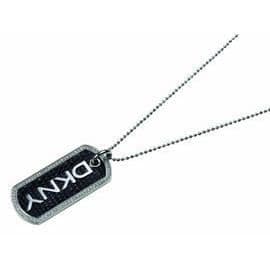 Collier - DKNY - LOGO NJ1044040 - Rostfritt stål - Svart - Kvinna