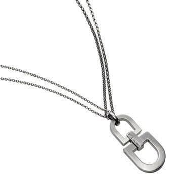 Halsband - DKNY - LOGO NJ1513040 - Rostfritt stål - Silver - Dam