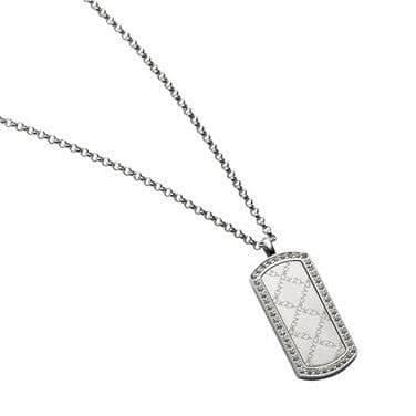 Collier - DKNY - LOGO NJ1537040 - Rostfritt stål - Silverfärgad - Kvinna