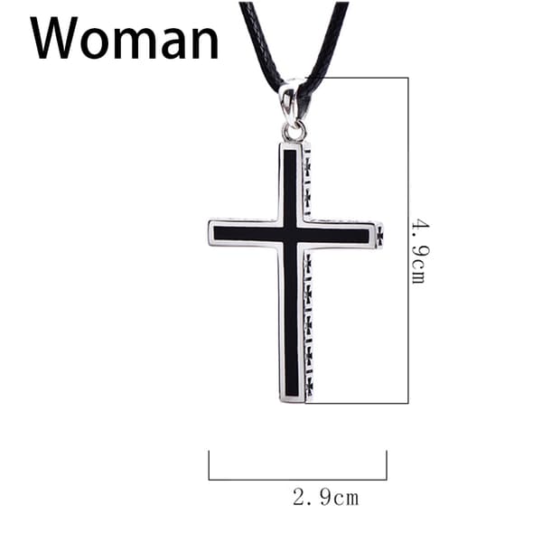 Trendigt korsh�ngande halsband