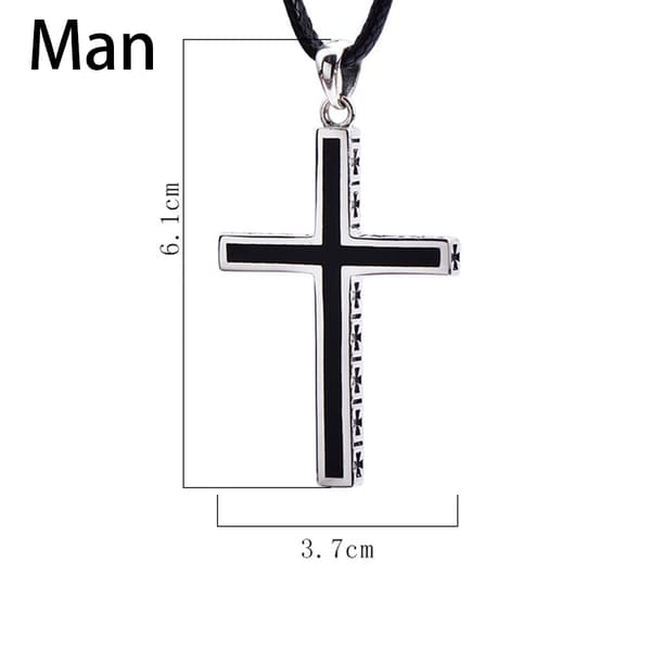 Trendigt korsh�ngande halsband
