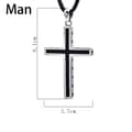 Miniatyrbild 1 av 8: Trendigt korsh�ngande halsband