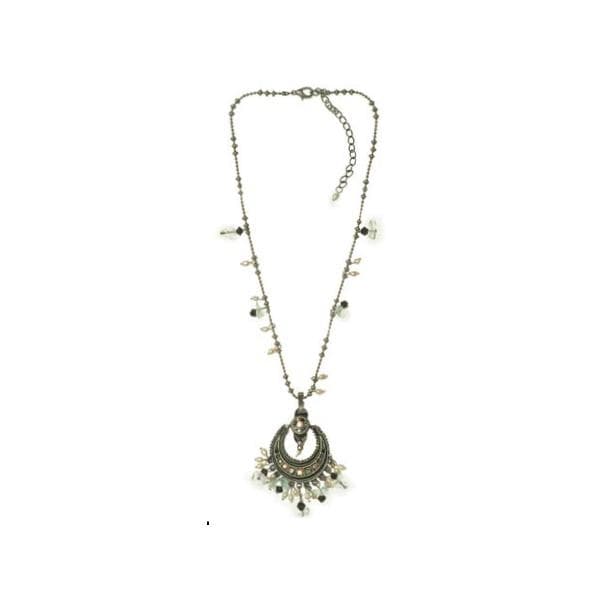 Z&R Halsband Vintage med pärlor och kristaller