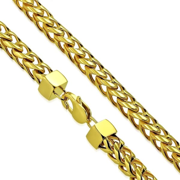 Halsband Stålkedja Stål 316L Kraftig VT-Kedja B 8,5 mm L 60 cm
