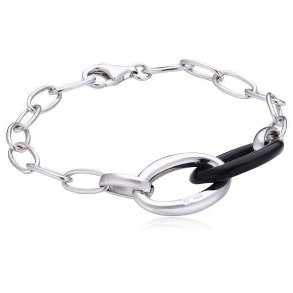 Armband - ORPHELIA - ZA-1899 - Sterlingsilver 925 - Anti-allergisk - Rhodiumbelagd