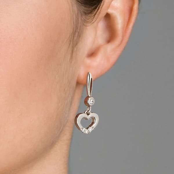 ORPHELIA SILVER örhänge för kvinnor i 925 sterling silver -ZO-5112