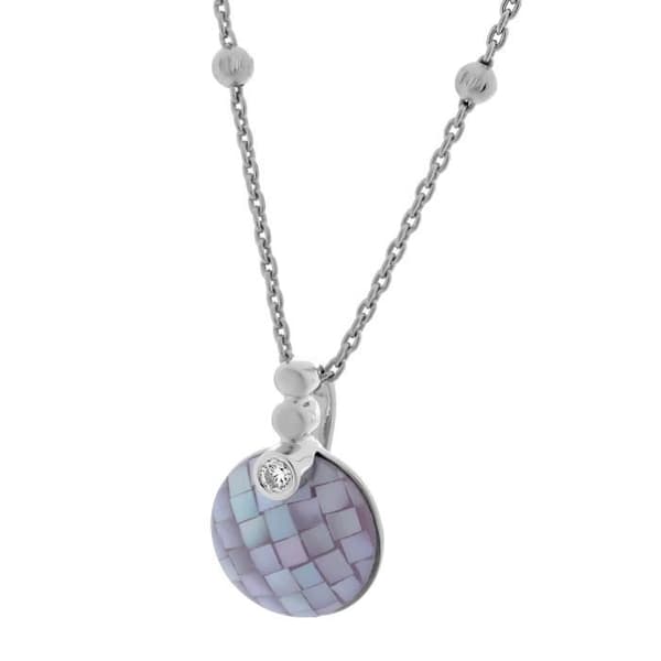 ORPHELIA-Hängsmycke för kvinnor tillverkat av 925 Sterling Silver Silver-ZH-7231