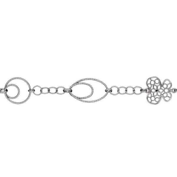 Armband - ORPHELIA - 925 Sterling Silver - Anti-allergisk - Rhodiumpläterad - Elegant