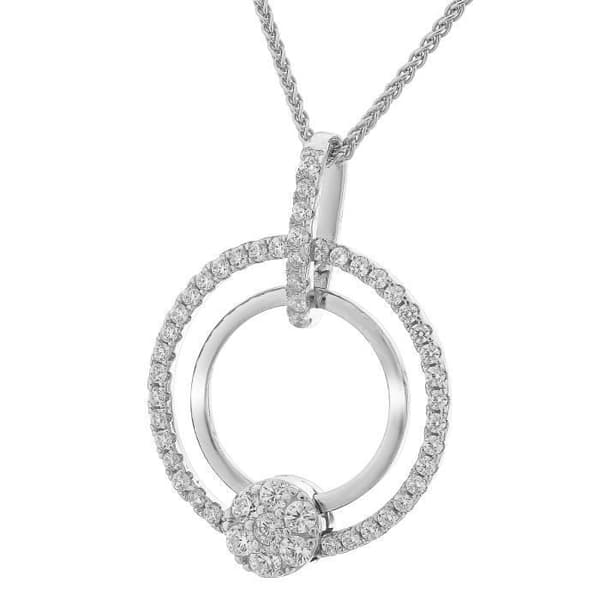 ORPHELIA-925 Sterling Silver Damhänge Halsband Silver-ZH-7278