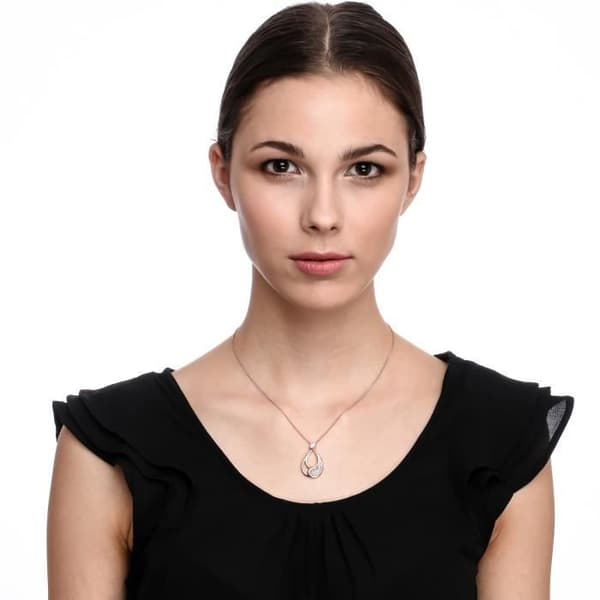 ORPHELIA-Hängsmycke för kvinnor i 925 sterlingsilver Rosegold-ZH-7228